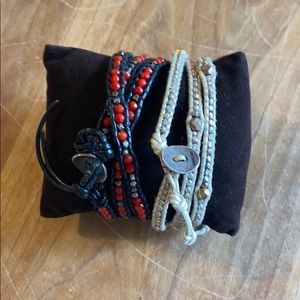 2 Chan Luu wrap bracelets